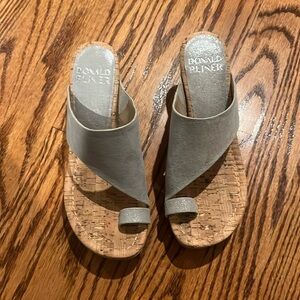 Never-worn Donald Pliner Summer Wedges!